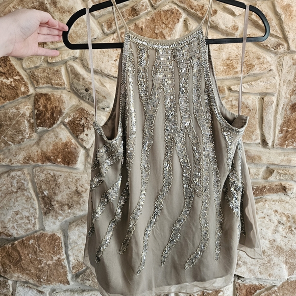 Parker Metallic Sequin Blouse - Picture 4 of 4